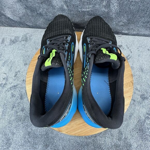 Brooks Mens Glycerin 20 Size 12 Black Blue Running Comfort Sneakers No Insoles - Picture 5 of 9